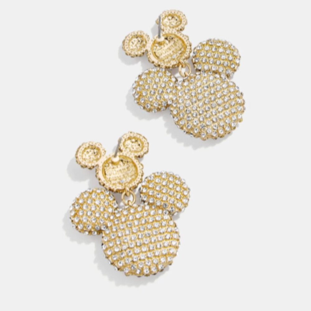 Mickey Mouse Pavé Statement Earrings - Picture 3 of 16